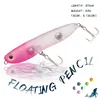 Fishing lure 2023 Topwater Lure Surface Walk The Dog Bass StickBait WTD Pencil 67mm 6.5g tackle house resistance cronuts 67 5