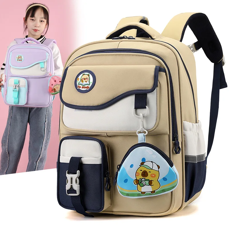 2025 Waterproof Children School Bags For Girls Boys Kids Backpack Orthopedic Backpack Schoolbag Primary School Backpack Mochila 2