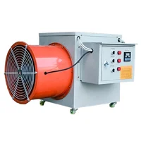 FM Poultry Farm Brooder Industrial Greenhouse Blower 50KW Kerosene Electrical Air Heater 1