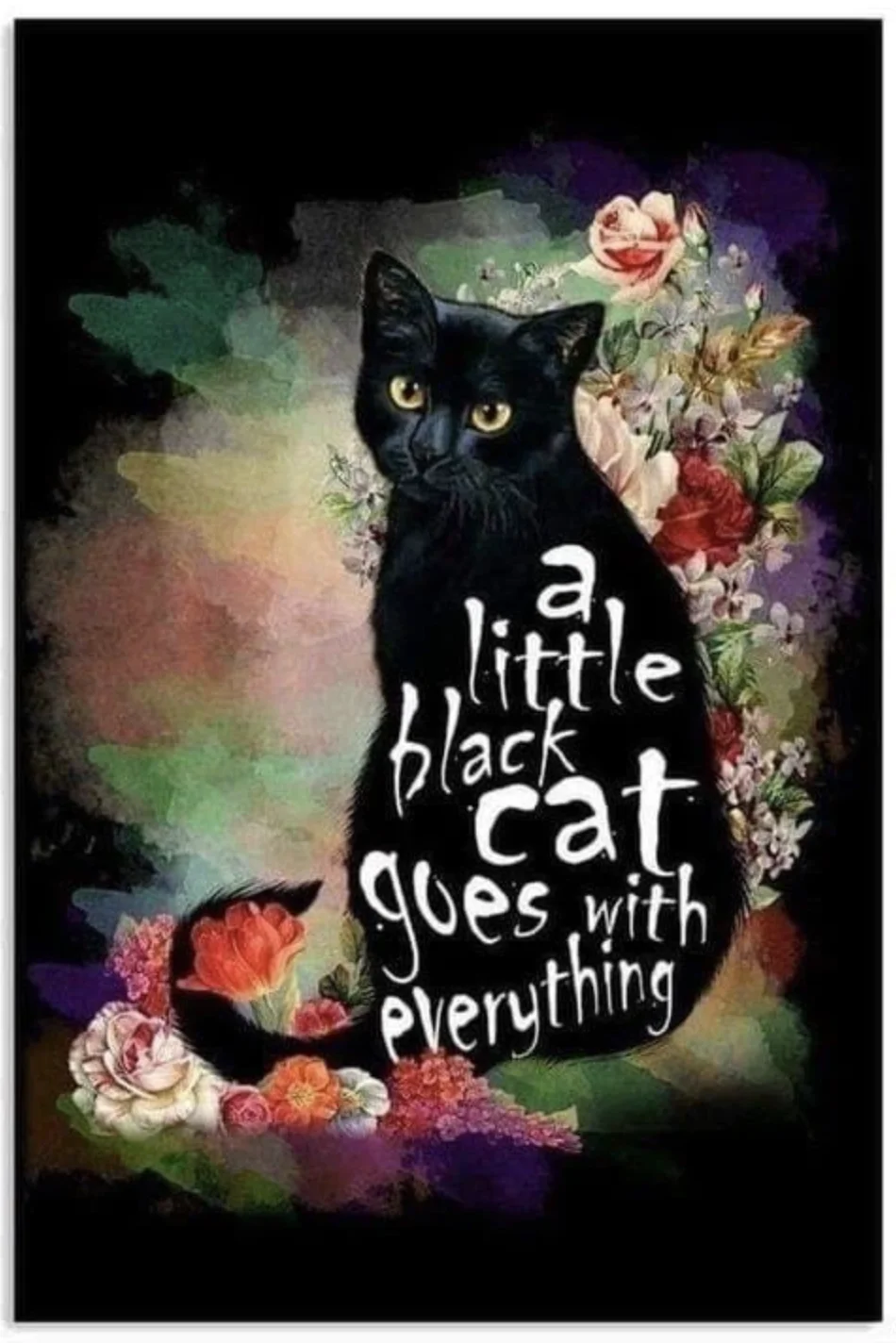 Poster Métal Vintage,Cheval De Course Animal,Peinture D'Étain En Métal