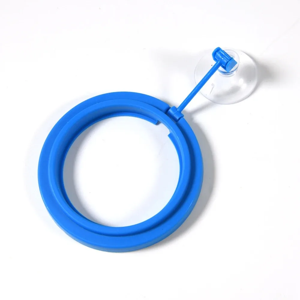 New Aquarium Feeding Ring Fish Tank Station Floating Food Tray Square Circle Accessory Water Plant Buoyancy Suction