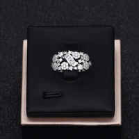 2024 Hot selling 4-piece Women's Jewelry Wedding Set Cubic Zirconia Dubai Wedding Bride Jewelry 3