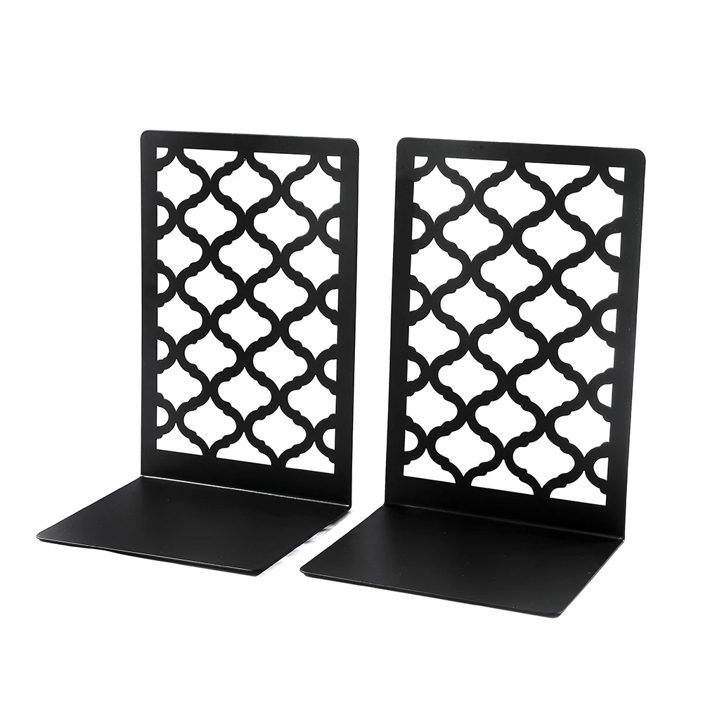 Sleek Black Minimalist Book Holder