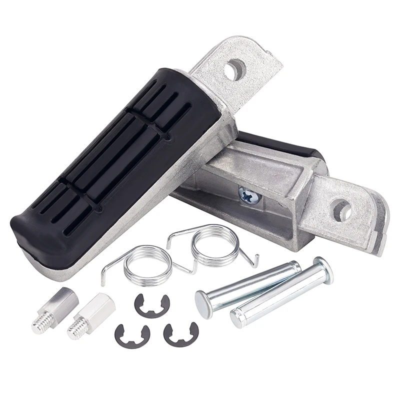 Motorcycle Footrest Foot Pegs Front Pedal Foot Rest For YAMAHA BT1100 Fazer 700 FJ1200 FJR1300 FZ1 FZ6 FZ6R FZR600 FZS600 XJ600 Motorcycle Accessories Motorcycle Foot Pedals Motorcycle Footrests