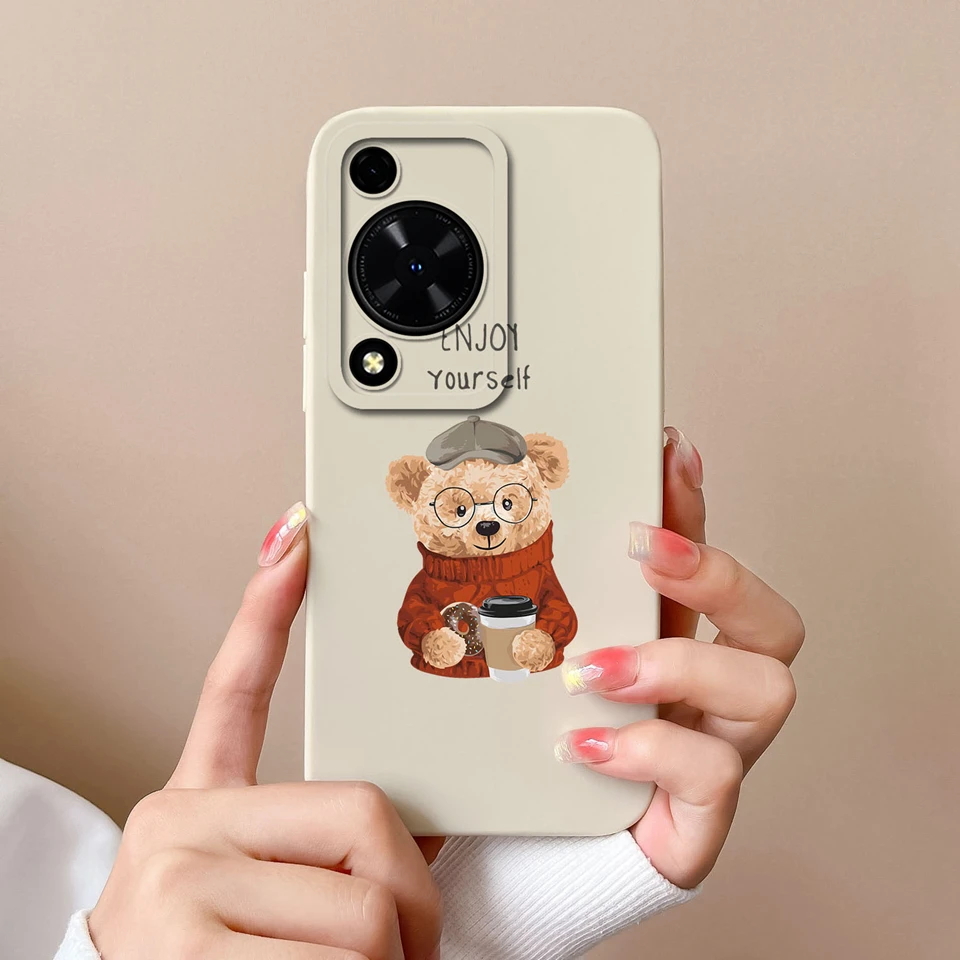 Colorful Love Heart Liquid Durable Shockproof Phone Case