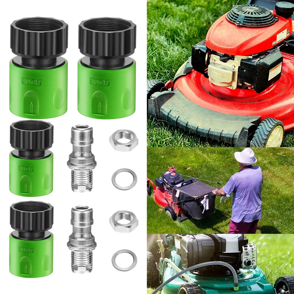 Practical And Convenient Lawn Mower Deck Wash Kit Quick Connect Adapter For Easy Machine Clean Up Essential Home Gardening Tool Garden Power Tool