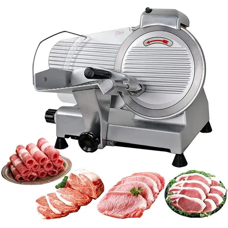 Factory Outlet 9inch Semi-automatic Electric Frozen Meat Slicer Desktop Ham Meat Slicer Cheese Slicer 3