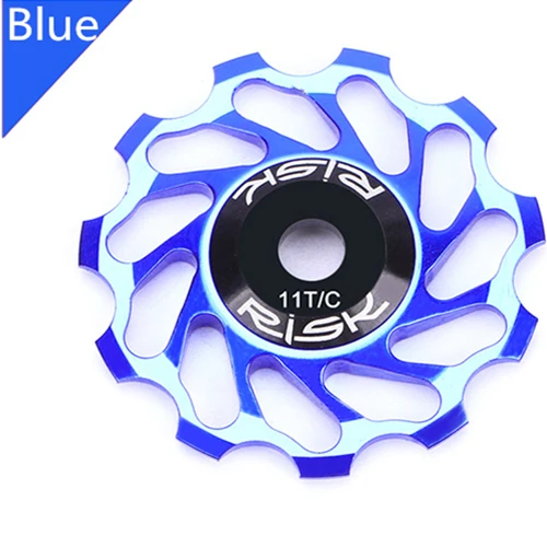 Ceramic Bearing Bicycle Jockey Wheel - CNC Machined AL7075 Guide Roller Idler