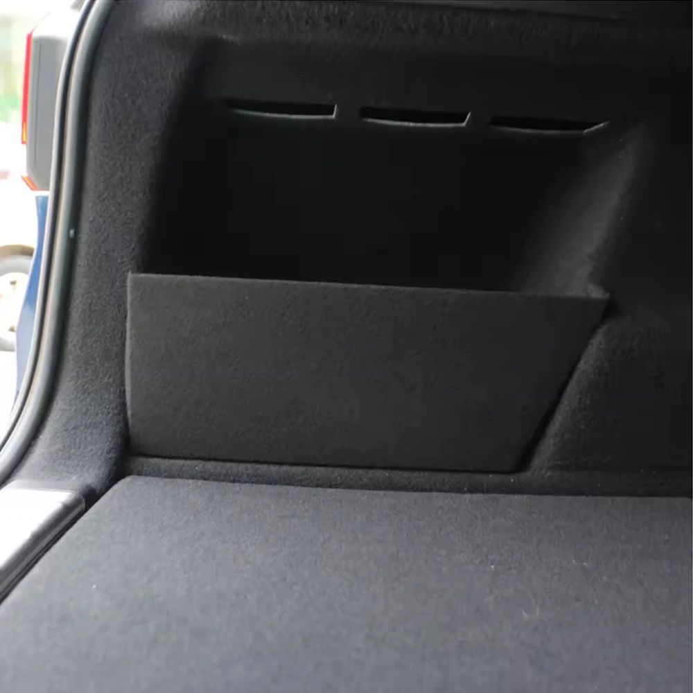BMW X1 F48 2016-2021 2pcs 자동차 보관 사이드 트렁크 파티션 자동 정리 가방 박스 액세서리