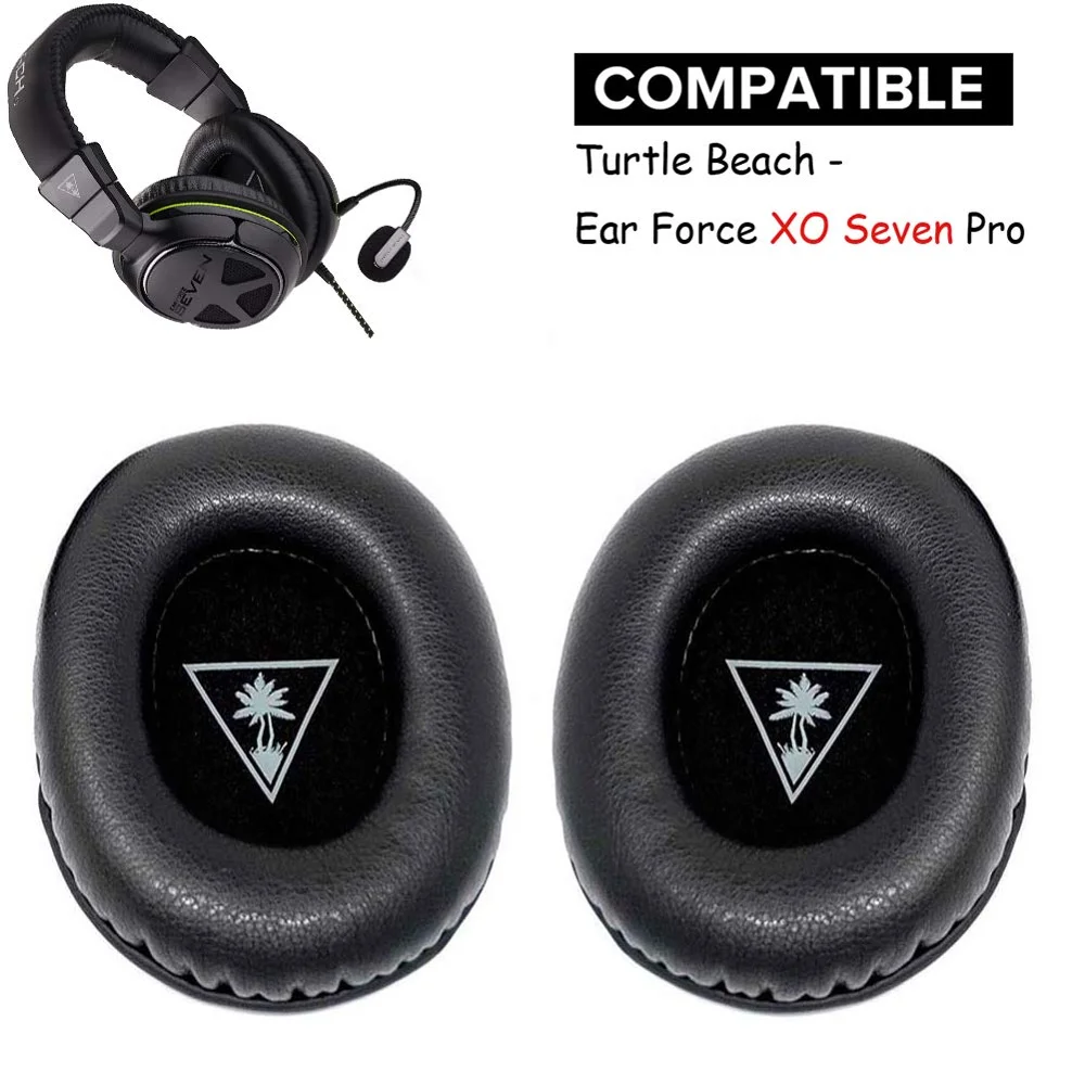 

1Pair Replacement Ear Pads Earpads for Turtle Beach Ear Force EarForce Recon 50 60P 320 XO7 XO 7 Seven Stealth 500P 450 Headsets