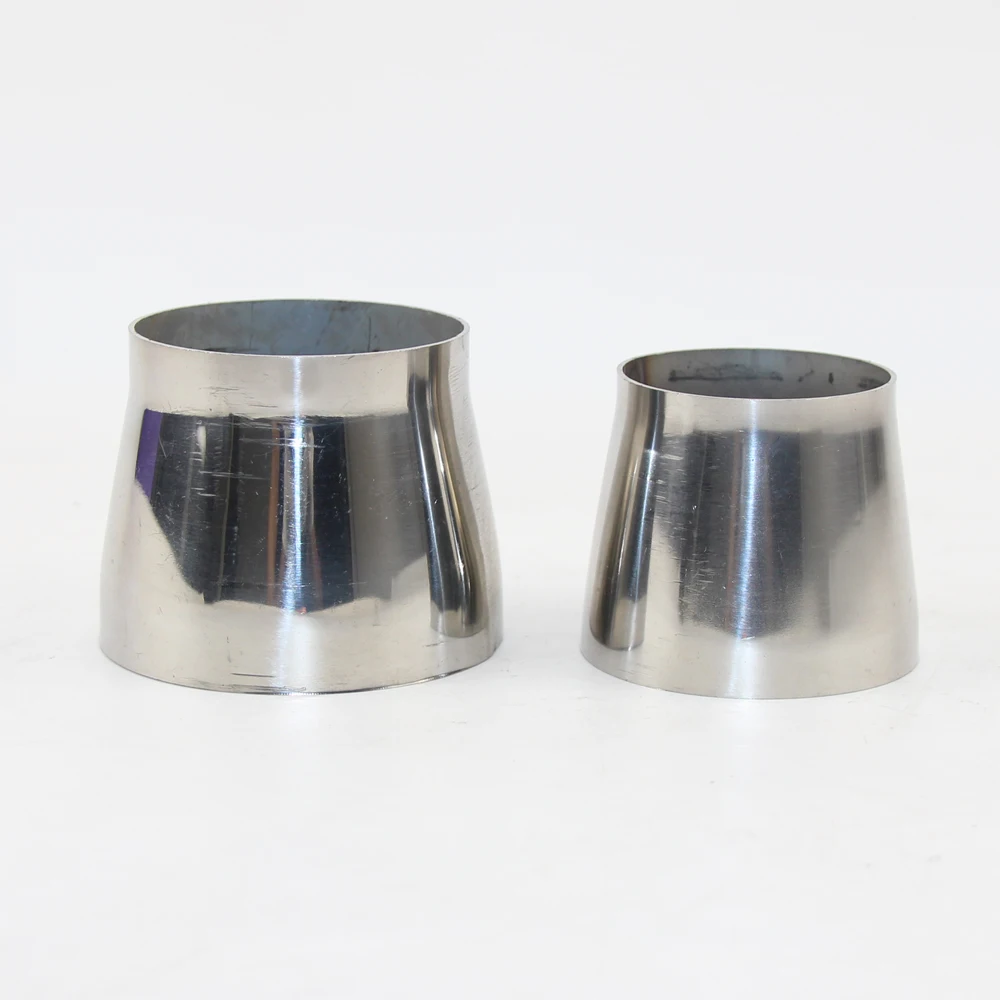 Exhaust Pipe Pipe Fitting 51 millimetri-63 millimetri Stainless Steel 304 Car Accessories Conversion tube Adapter
