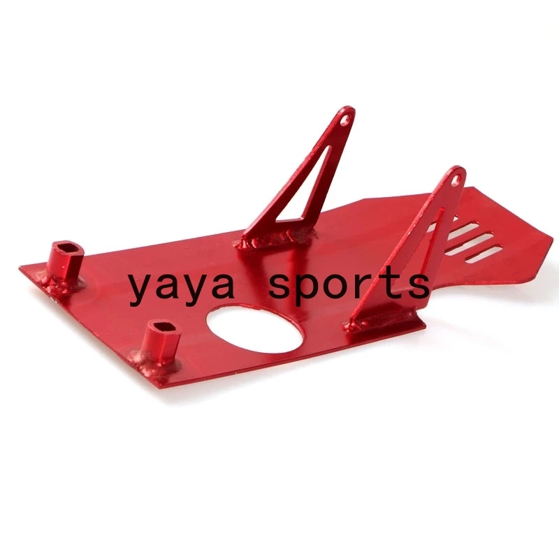 Honda için alüminyum motor kızak plakası çİzgİ çİzgİ çİzgİlİ SSR110 SSR125 XR70 Coolster Apollo YX Vitacci Thumpstar Pit kir bisiklet 90-140cc