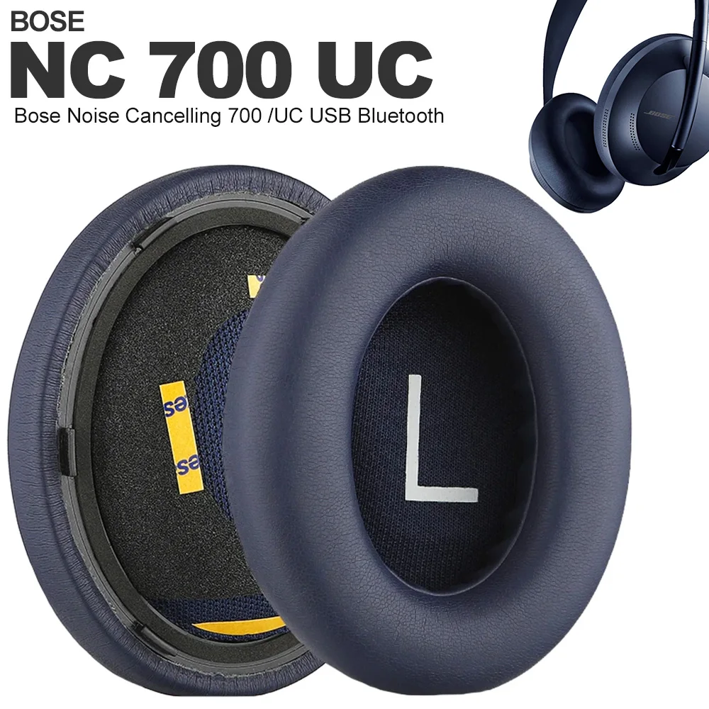 Earpads Accessories with Bose NC700 Bose 700 Protein leather Memory foam Ear Pads Cushions Replacement Over-Ear Headphones Soft