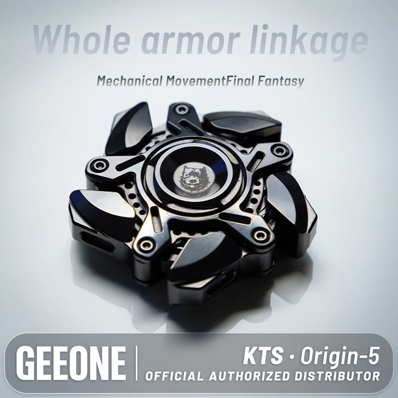 KTS Origin Five Leaf Spinner Linkage Magnetic Open Stress Relief