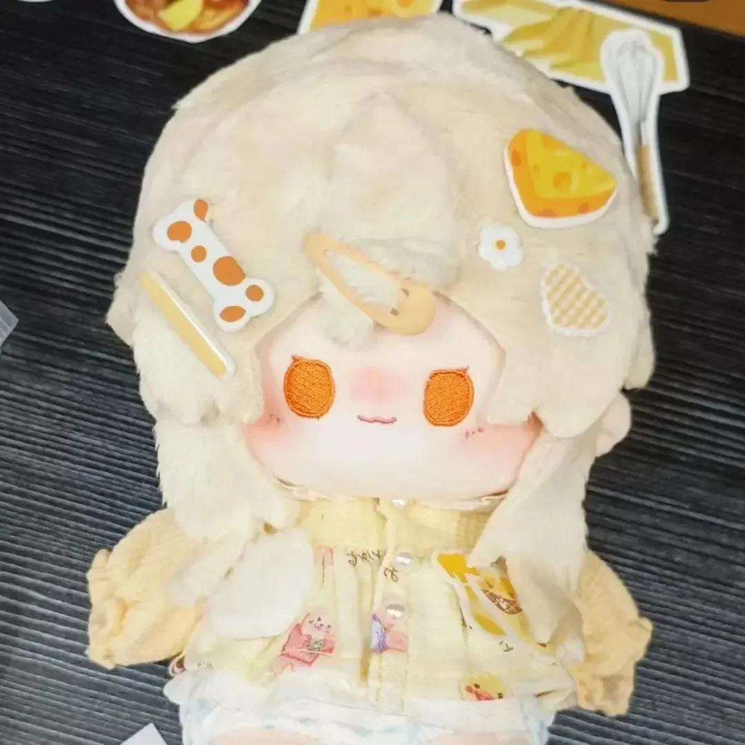 

Аниме Genshin Impact Милая Люминесцентная плюшевая кукольная боди хлопковая одежда для платья 20 см плюшевая подушка для косплея подарок