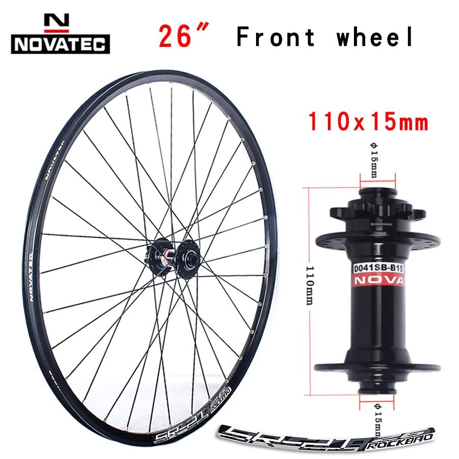 ノバテック 26/27.5/29 インチマウンテンバイクホイールセット D041