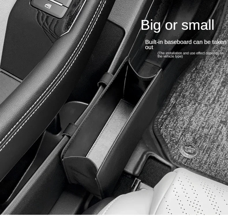 Car Trash Can – Foldable Car Storage Box & Seat Back Organizer Bag