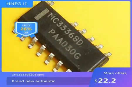 

Free shipping IC new% MC33368D