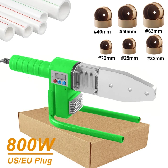Saldatrice Per Tubi PPR Digitale - 1500W, Per Tubi 20-32 Mm, Con Display E Controllo Temperatura