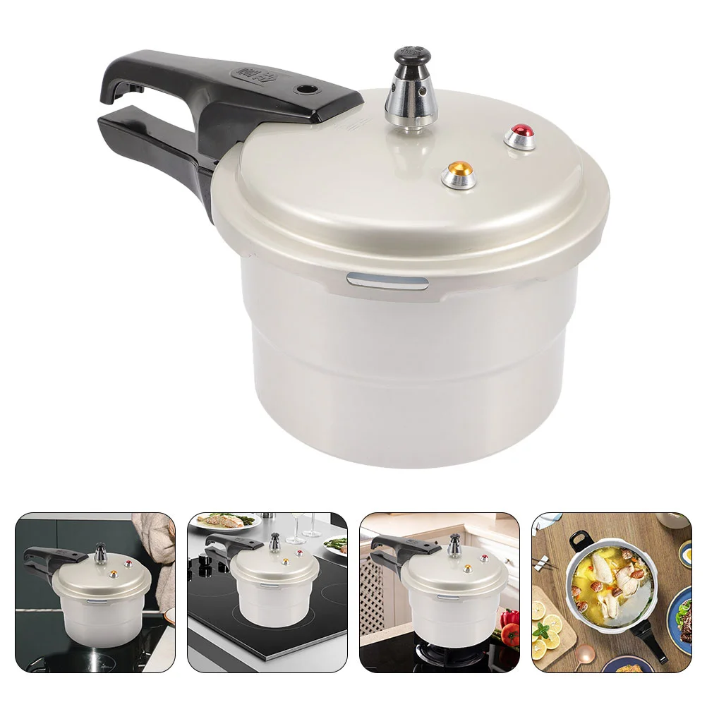 

Pressure Cooker Gas Stove Induction Cookers Pot High Small Plastic Safe Aluminum Alloy