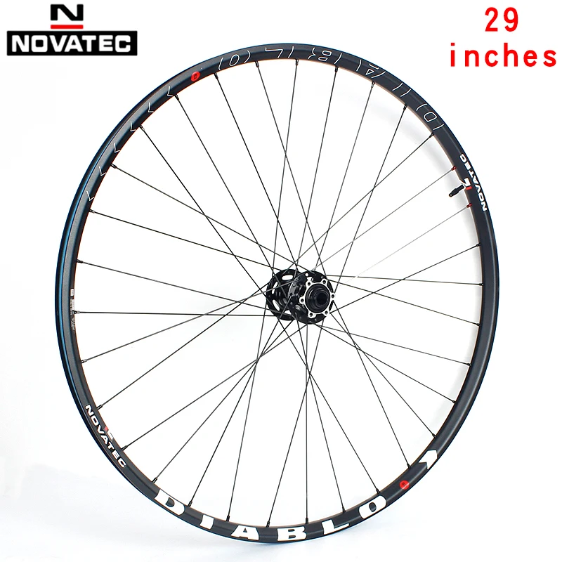 Novatec mountain bike wheel set 29 inch DH bearing  XD641SB XD642 vacuum 7-11 speed disc brake 32H Barrel shaft bicycle wheels