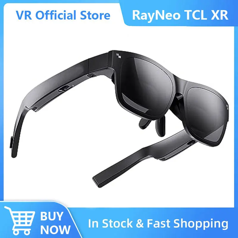 Rayneo Xr Occhiali Tcl Nxtwear S Con Micro Oled 1080P Video Display Occhiali Suono Stereo Dinamico Gioco Di Orologi Da Film 3D Su Pc/Ios
