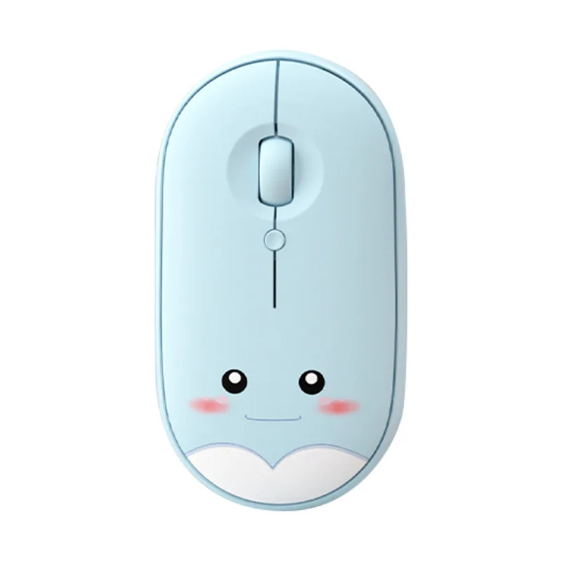 

Cute 2.4Ghz Charging Bluetooth5.0 Mouse Mute Button Wireless Mice For Tablet Laptop PC Notebook Office Computer For Girls Gift