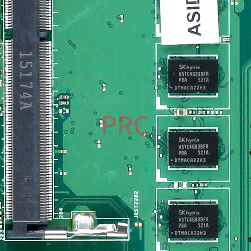 Description Picture 6 of itemREV.2.0 REV.2.3 REV.2.5 For ASUS X751LD Laptop Motherboard I3-4030U I3-5010U I5-5200U RAM 4G 820M 2G Notebook Mainboard