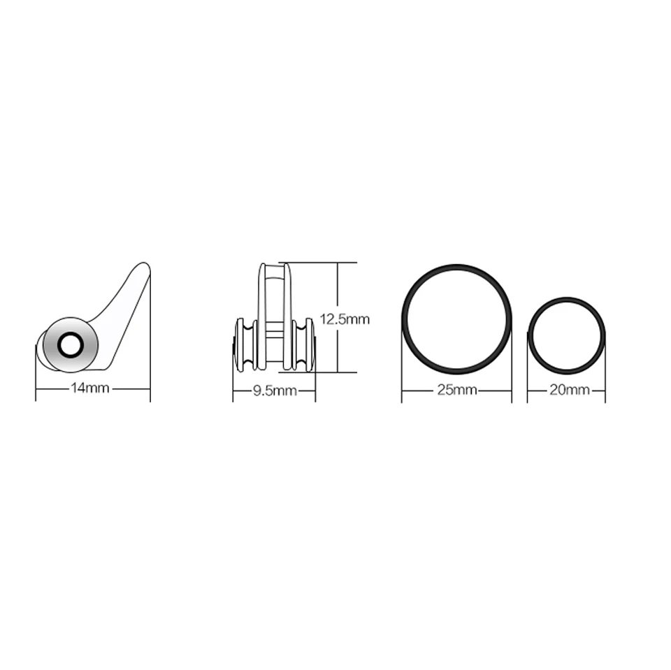 Fishing Rod Accessories Plastic Fishing Hook Secure Keeper Holder 10Pcs/lots for Bait Casting