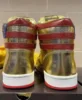 2024 MAGA Trump Gold Silver Sneakers Never Surrender Donald Distressed Gym High Top Shoes Men's Women's Casual Boots Road Shoes 5