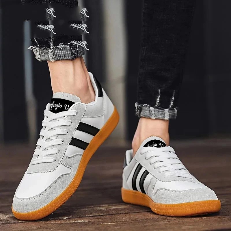 Men's Sneakers Trendy Spring Breathable Fashionable Board Shoes Thick Bottom Versatile Soft Bottom Casual Sneakers - 5