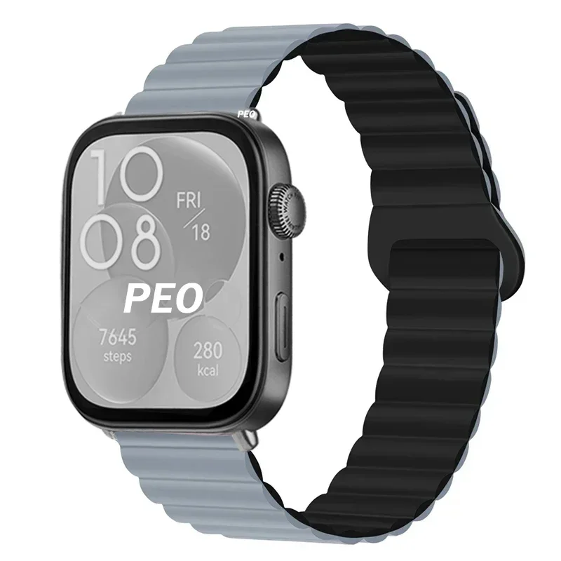 Magnetic Silicone Sport Band - Waterproof Watch Strap Bracelet Accessories