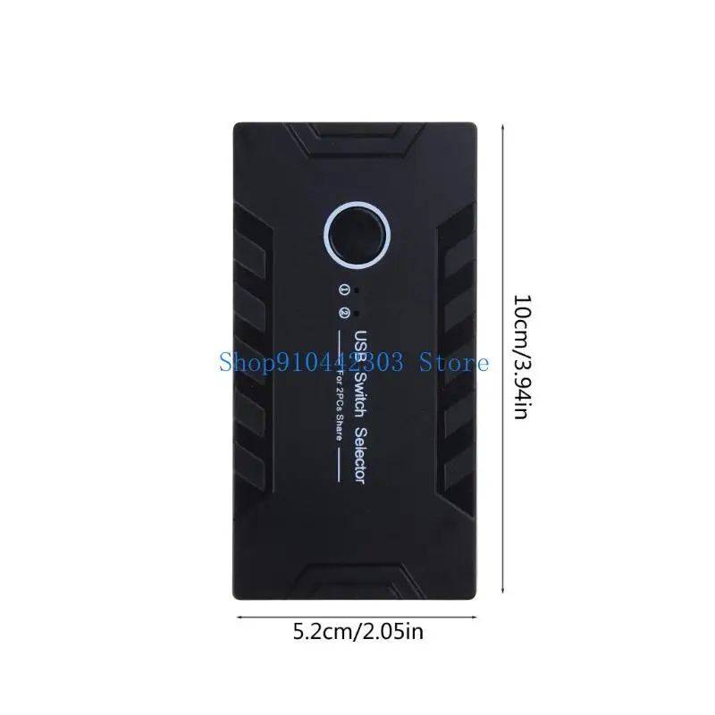 652F USB2.0 스위치 선택기 4 포트 2 컴퓨터 프린터용 스위처 어댑터 허브