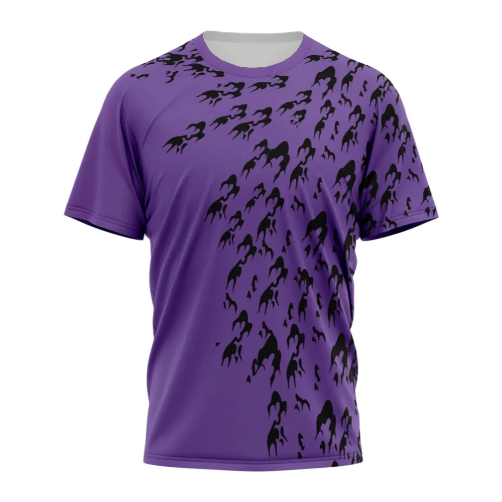 Naruto Sasuke Curse Mark AOP Anime Print Athleisure T-Shirt für Männer, Frauen, Kinder, Sommer, atmungsaktiv, schnell trocknend, lässiges Streetwear-Oberteil
