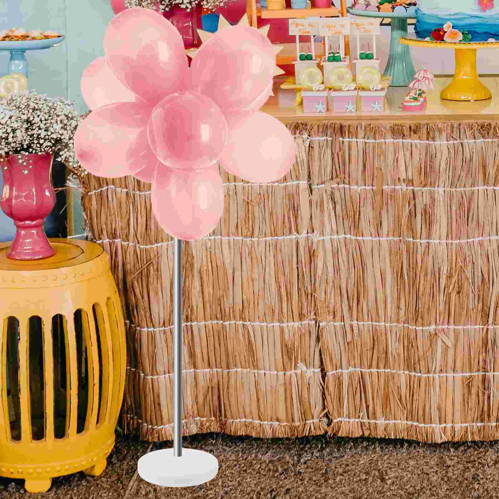 

4pcs Balloon Arch Water Fillable Base Balloon Column Supplies Assemble Stand Base