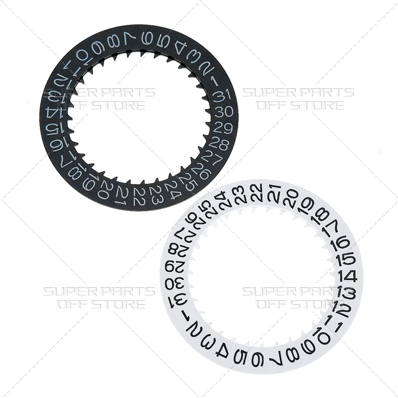 Date Wheel for 3/6 O'clock Watch Modifications - Calendar Day Disk for Automatic Watches
