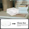 Small Napkin Holder Acrylic Paper Towel Dispenser Box Tissue Guest Case Tissue Box Napkin Holder for Kitchen Dining Desktop 2