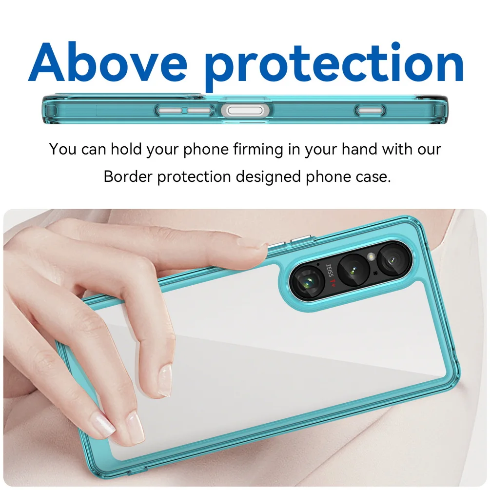 Crystal Clear Soft TPU Phone Cover - Slim Transparent Case