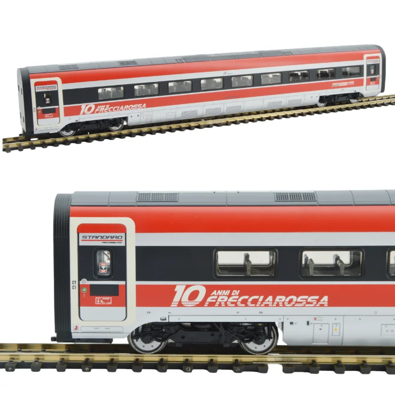 ITALO イタリア電車模型　レッド HO 1/87 Train Model Set 70204 Italian Red Arrow High-speed