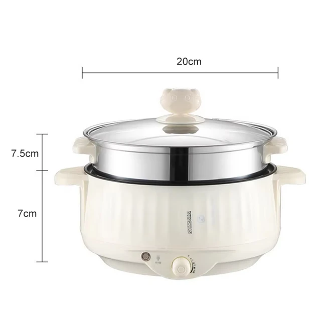 MultiCooker Multifunctional Rice Cooker Frying Pan Non-stick Cookware Multi Soup Hotpot  Kitchen 1.7L/2.7L/3.2L - Image 6