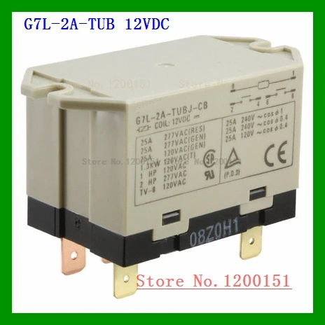 

G7L-2A-TUB 12VDC G7L-2A-TUB 24VDC G7L-2A-TUB 200-240VAC DIP-6 THE OLD