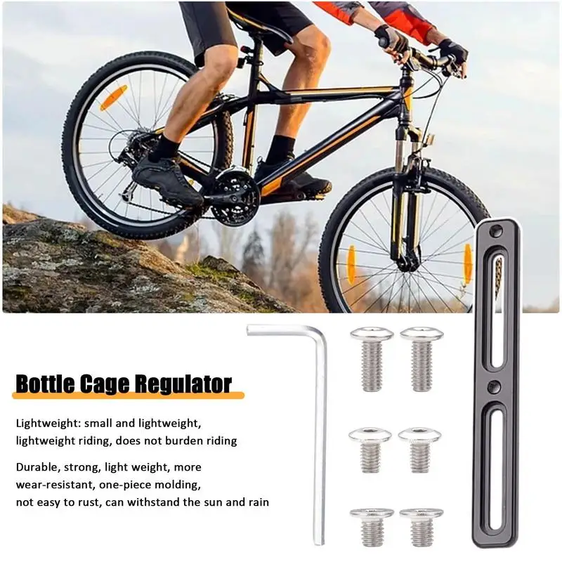 Bicycle Expansion Bracket Adjustable Mounting Base Position Cage