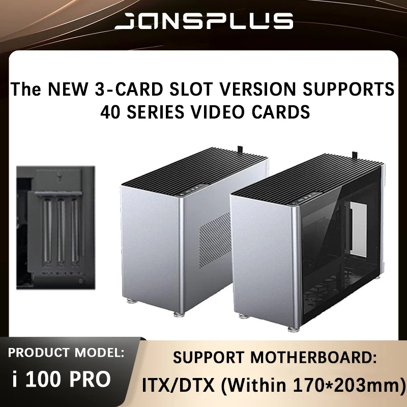 JONSBO-i100-PRO-Mini-ITX-small-PC-case-ITX-aluminum-game-computer ...