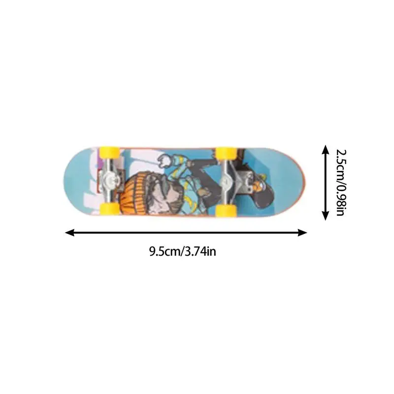 Fingerboard Toy Finger Skateboards For Kids 12pcs Mini Finger Skateboard Toy Skateboard Mini Finger Toys Set Skate Board images - 6