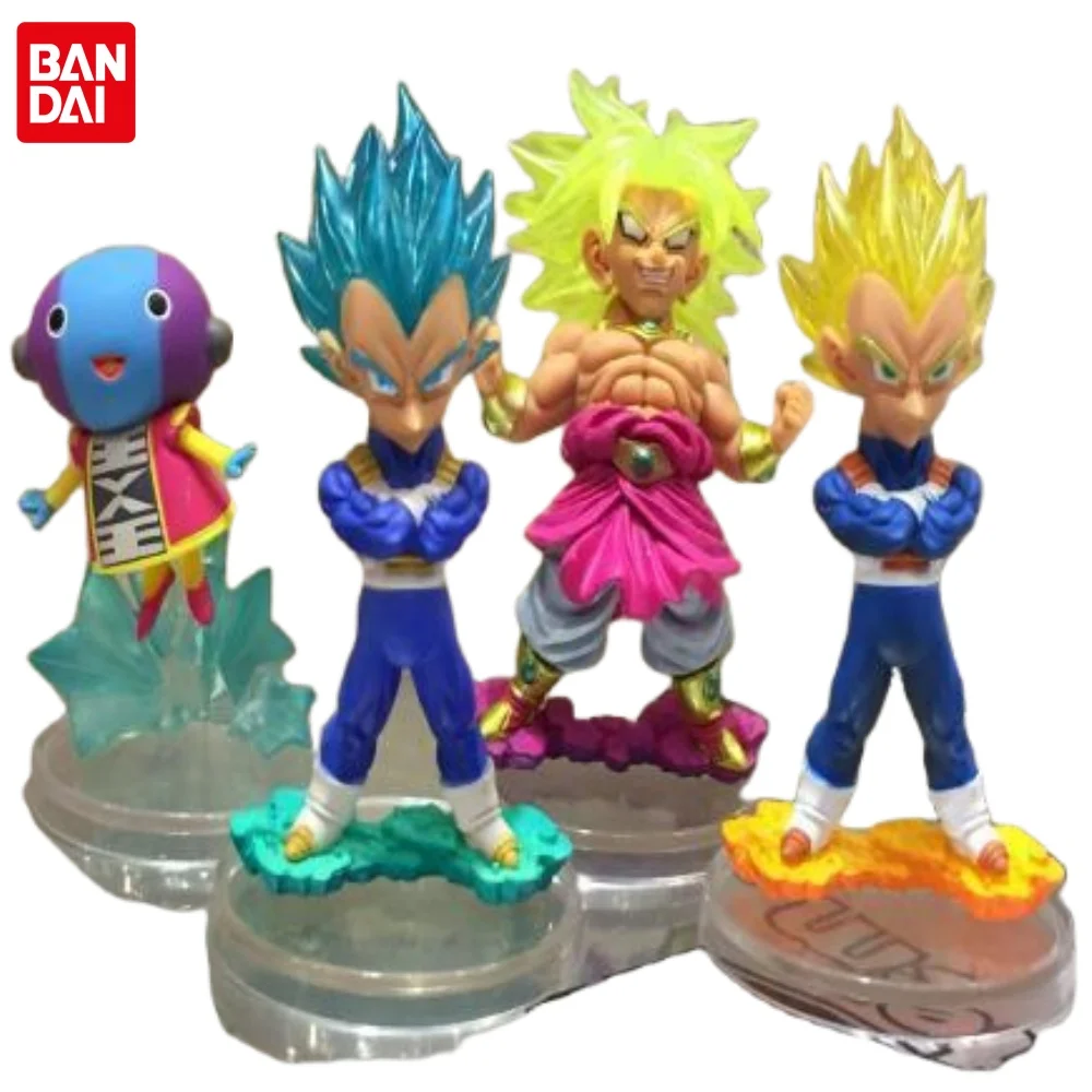 

Bandai Original Genuine Anime Dragon Ball Gashapon UG06 Zeno Vegeta IV Broli Frieza Action Figure Model for Toys Christmas Gifts