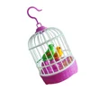 Bird Cage Toys Luminous Simulation Birdcage Birds with Singing Music Intelligent Kids Induction Operated Child 1