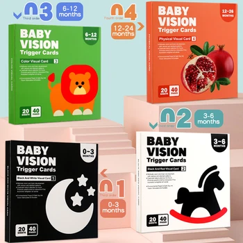 High Contrast Baby Cards 1