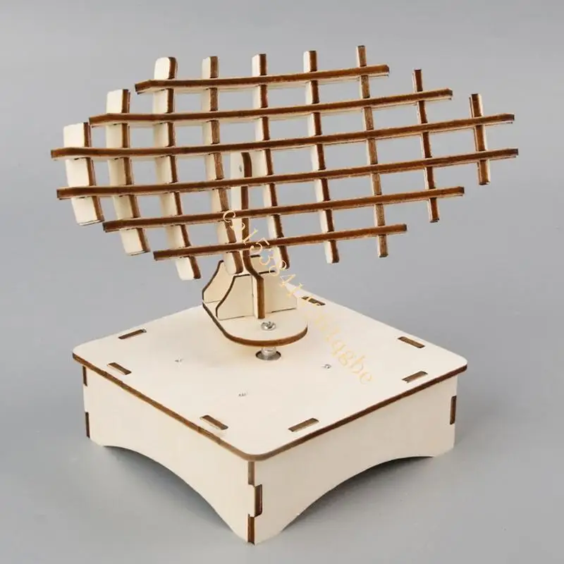 교실 시연을 위한 목재 레이더 모델 세트를 사용한 물리학 교육 보조 T5UE