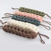 1pcs Soft Back Strap Bath Scrubber Rich bubbles Body Brush Shower Bars Mesh Puff Exfoliating Massage Bath Ball Flower Bathroom 2