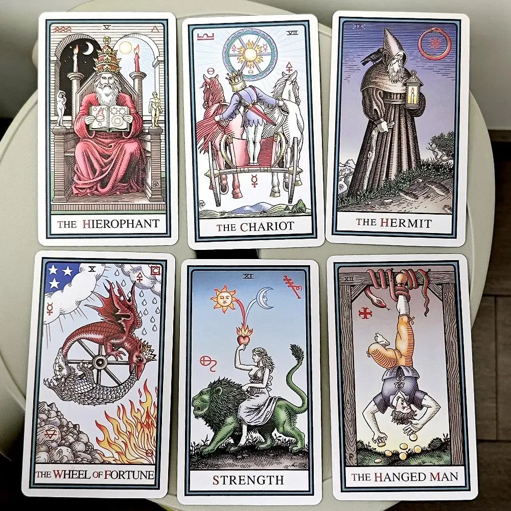 趣味・スポーツ・実用 Alchemical tarot FRenewed 12*7cm The Alchemical Tarot Renewed 6th Editiona 80-card